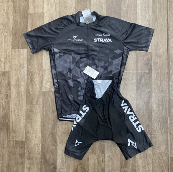 Bộ quần áo xe đạp nam ngắn tay STRAVA PKXD - A234 - Ảnh 2