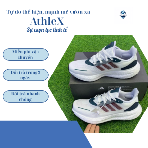 Giày_Adidas Pure boost trắng đen nam nữ