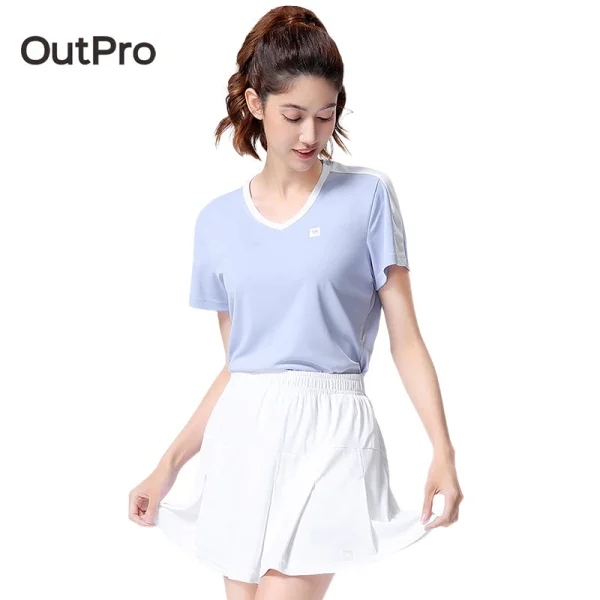 Quần áo cầu lông AthleX Bộ đồ tập luyện khô nhanh V2 - Ảnh 3